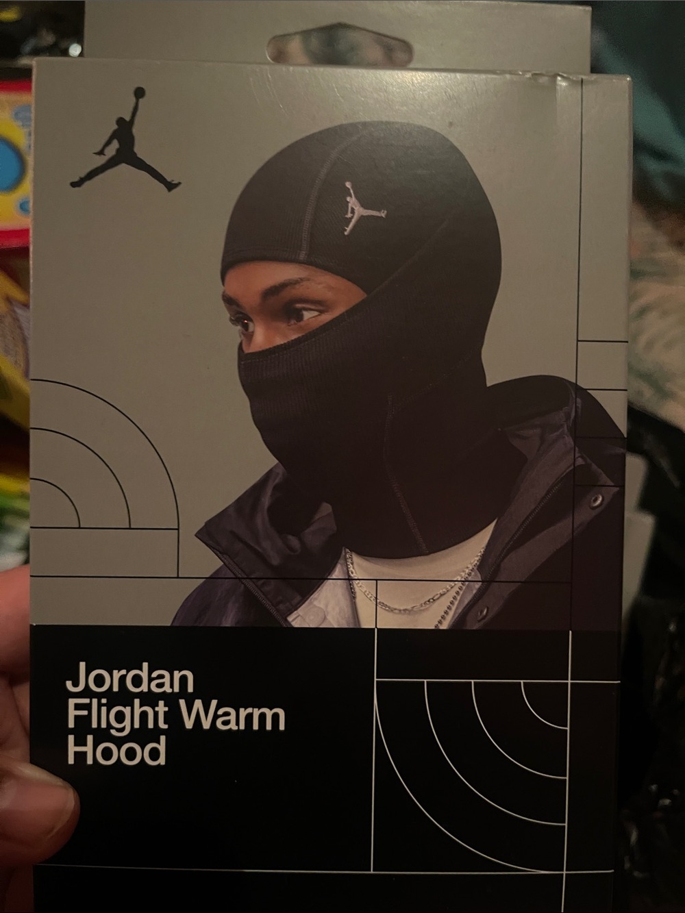 Jordan Black Flight Warm Hood